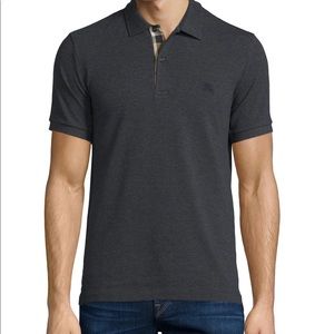 Burberry Brit Modern Fit Pique Polo (Large)